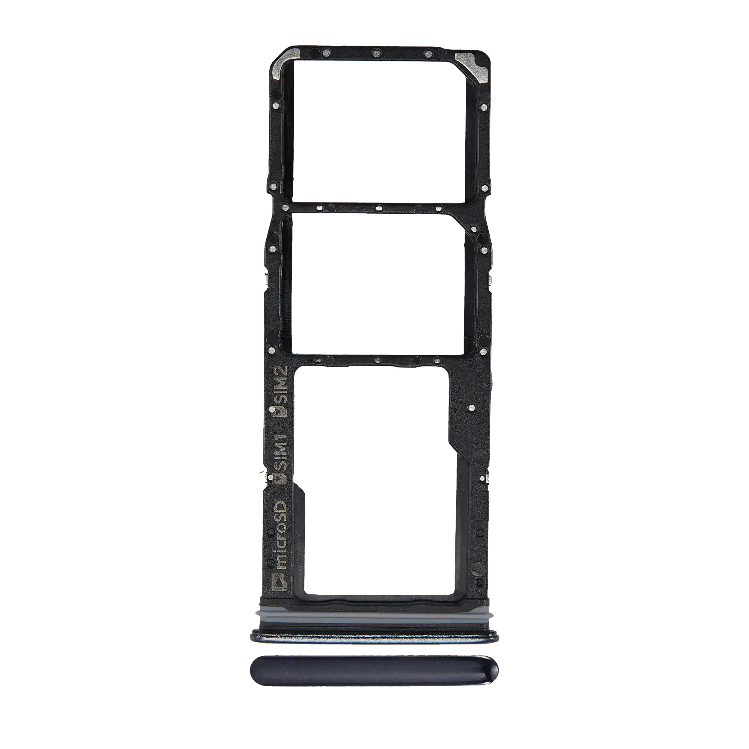 Dual-SIM-Kartenschacht für Samsung Galaxy A9 (A920 / 2018) - Caviar Black