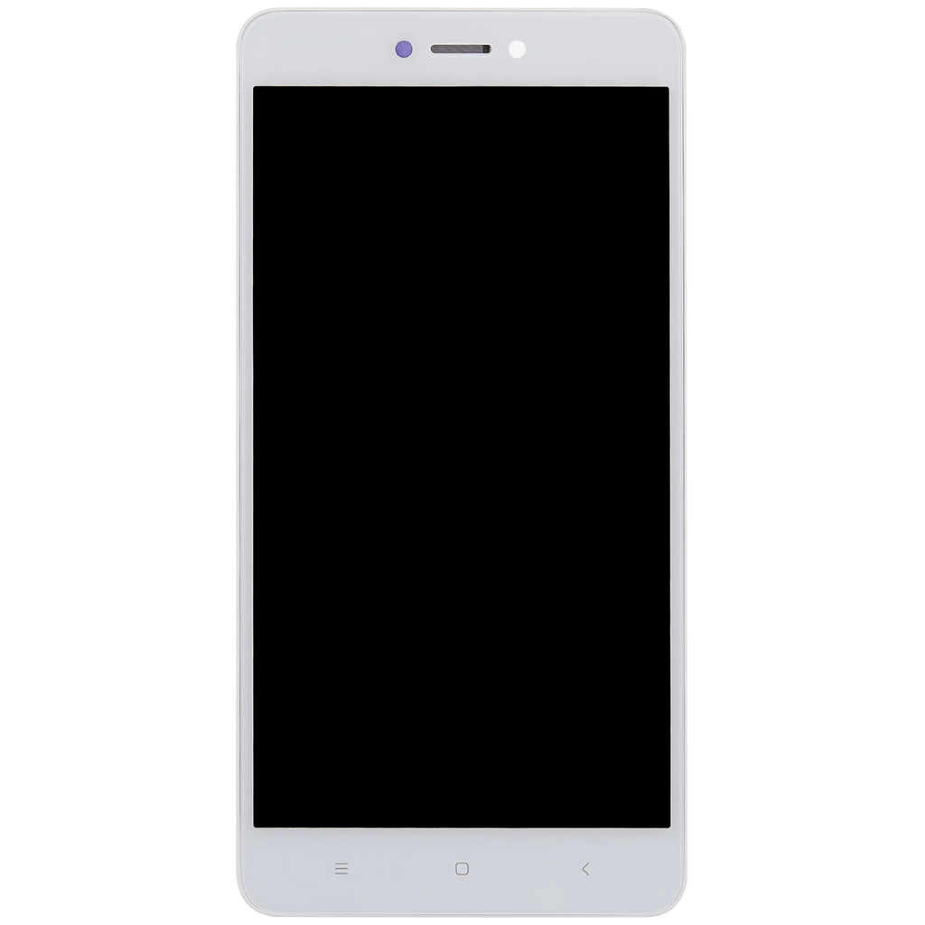 LCD-Display mit Rahmen für Xiaomi Redmi Note 4x (Aftermarket Plus) (Weiß)