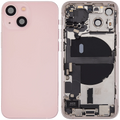 Backcover/Rahmen mit Ladebuchse Flex & Small Parts für iPhone 13 Mini (EU / Global Version) (gebrauchter OEM-Ausbau, Qualität C) (Pink)