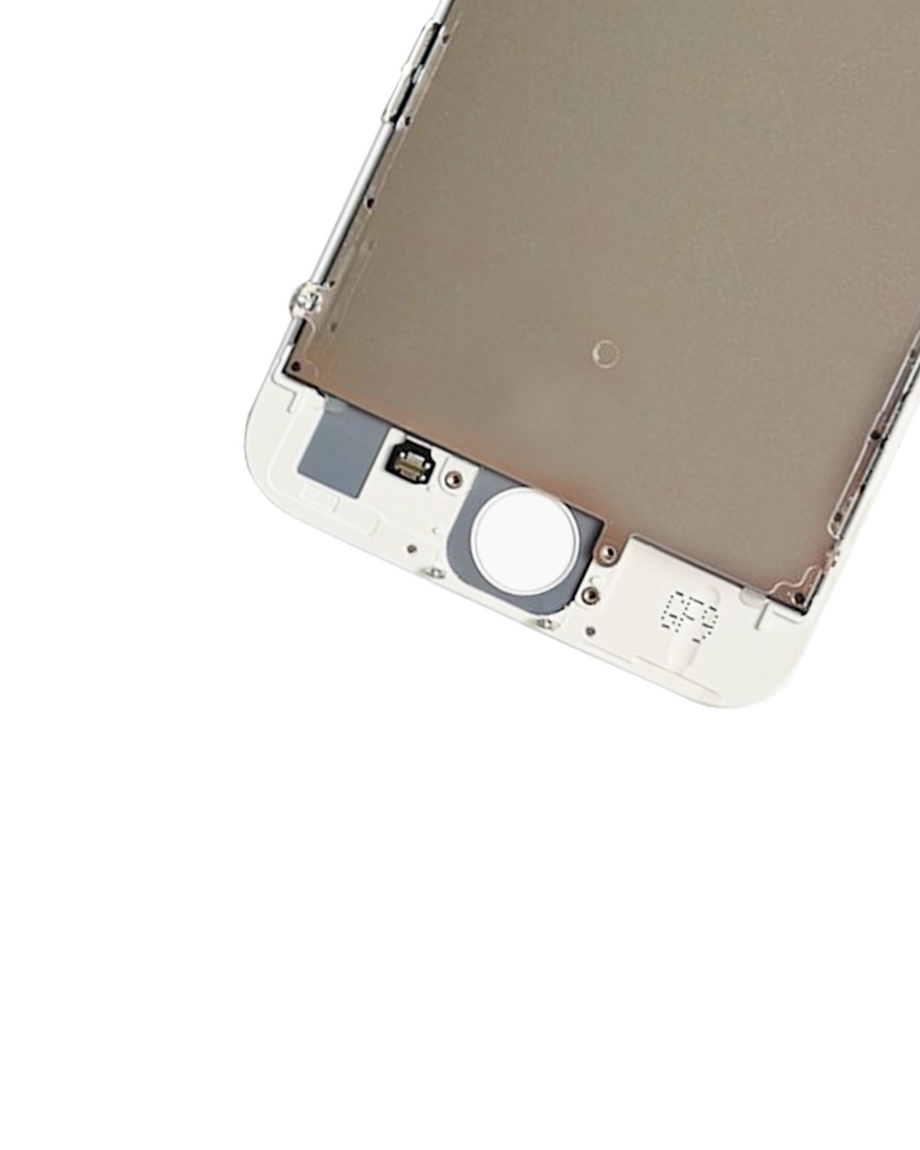 LCD-Display mit Stahlplatte für iPhone 6S (Aftermarket Pro: XO7 Incell) (Weiß)