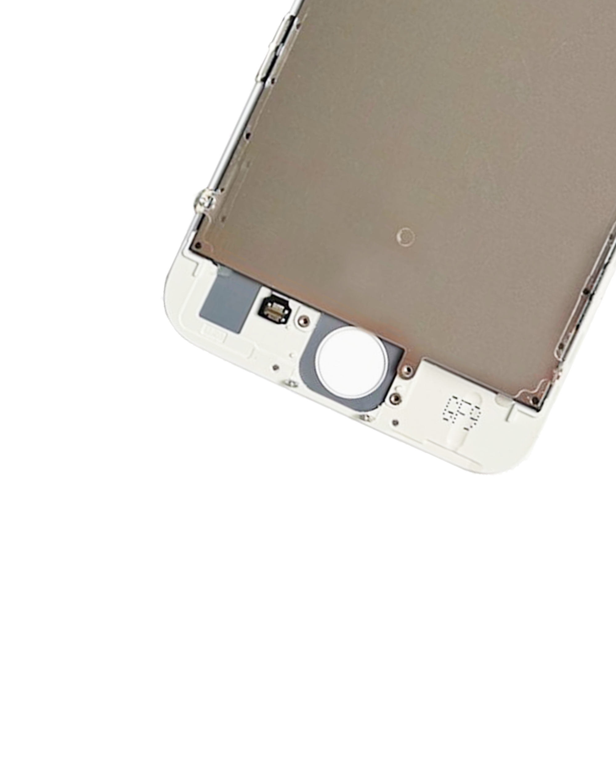 LCD-Display mit Stahlplatte für iPhone 6S (Aftermarket Pro: XO7 Incell) (Weiß)