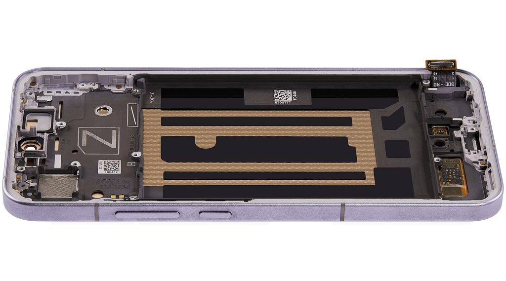 OLED-Display mit Rahmen für OPPO Reno 13 (Refurbished) (Lila)