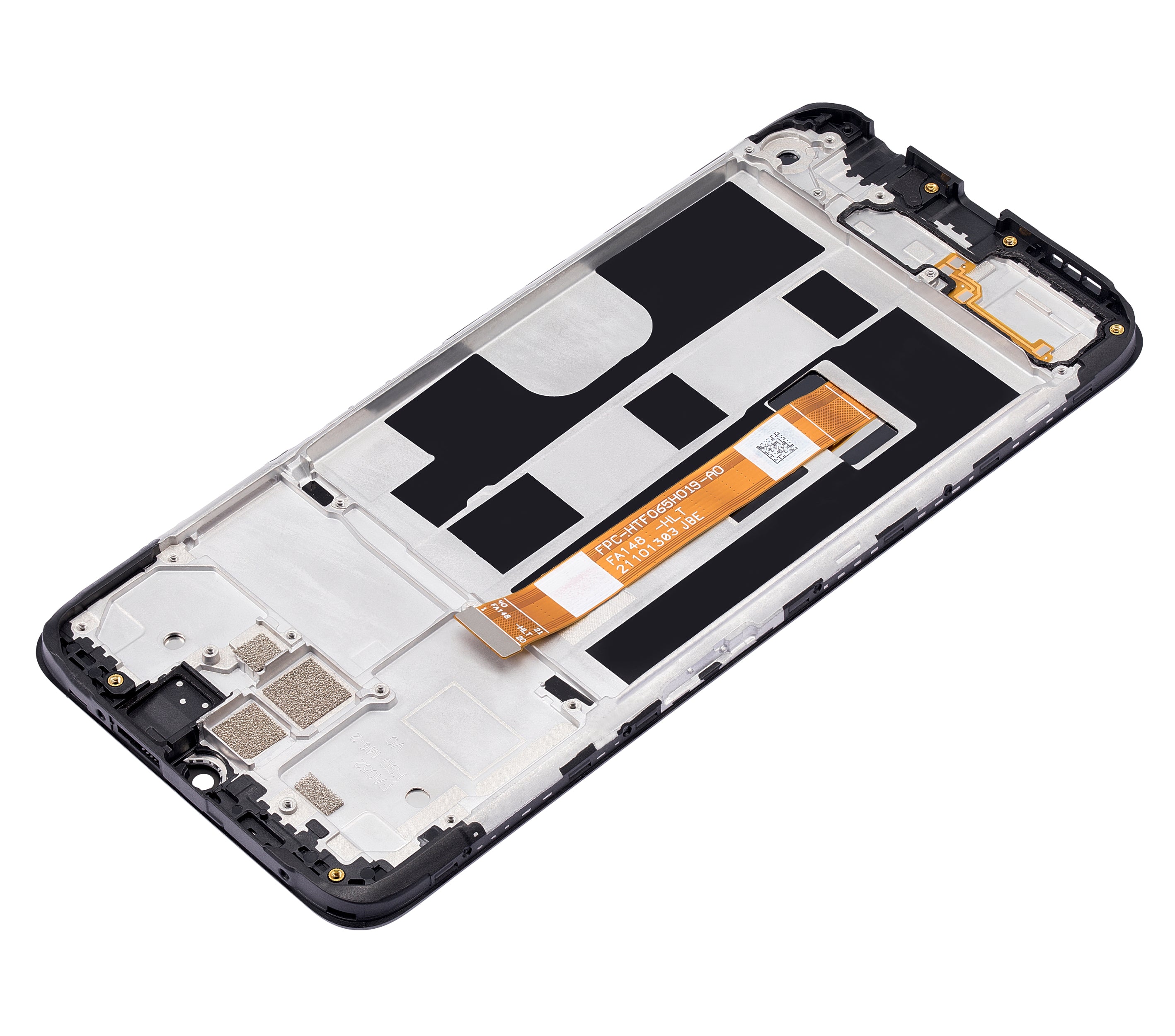 LCD-Display mit Rahmen für OPPO A9 (2020) (Refurbished) (Alle Farben)