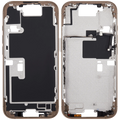 Midframe/Rahmen mit Power And Volume Button für iPhone 16 Pro (US-Version) (Aftermarket Plus) (Desert Titanium)