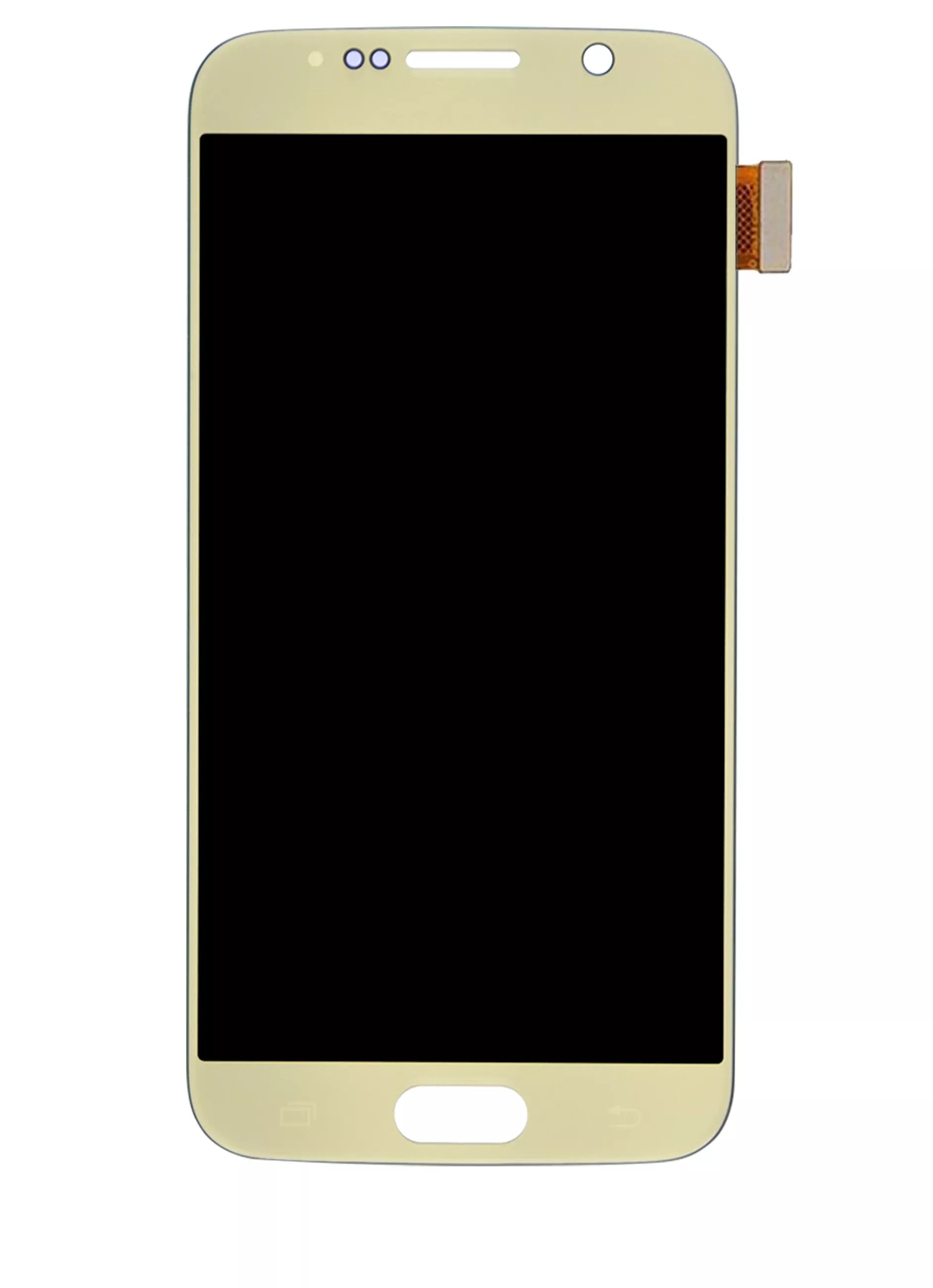 OLED-Display ohne Rahmen für Samsung Galaxy S6 (Service Pack) (Gold Platinum)