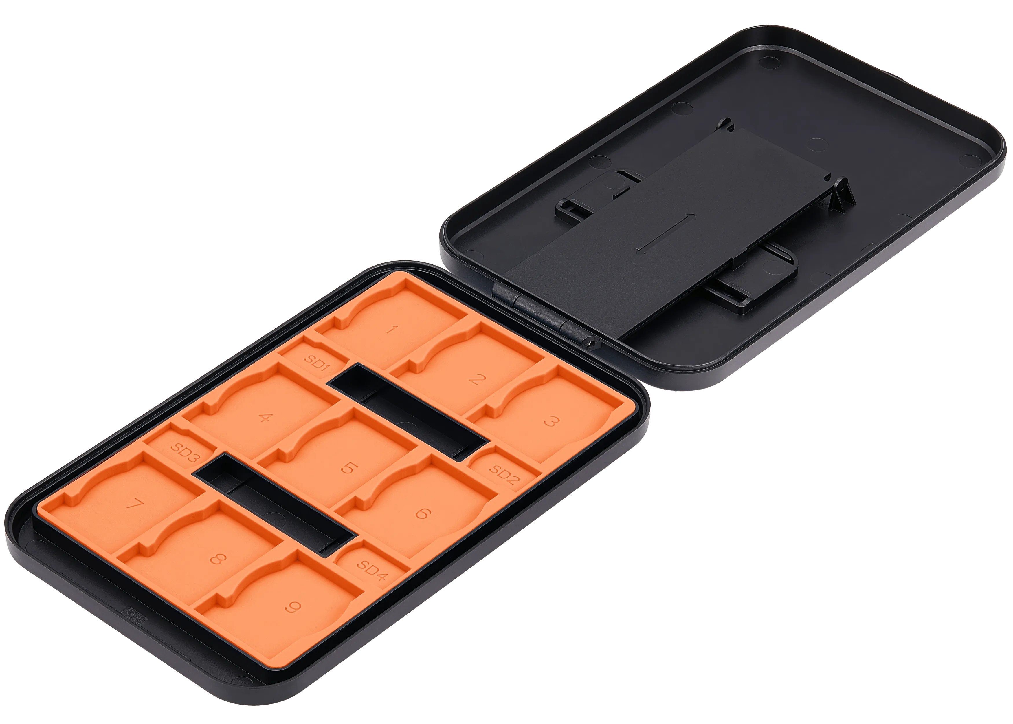 Card Box Stand für Nintendo Switch / Switch 2 / Switch Lite / Switch OLED Console (Orange)
