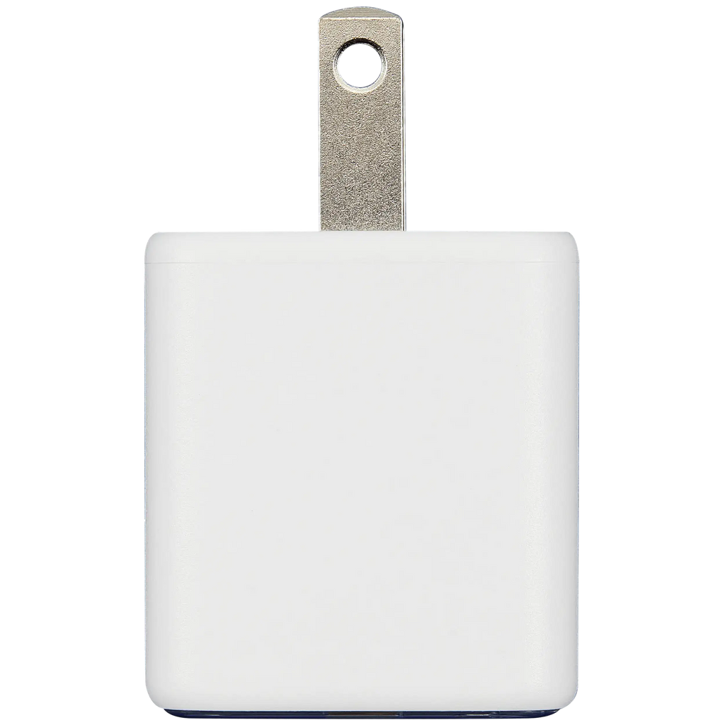 AmpSentrix Pro 30W 2-in-1 USB-C / USB-A GaN Wall Adapter (Ultramarine)