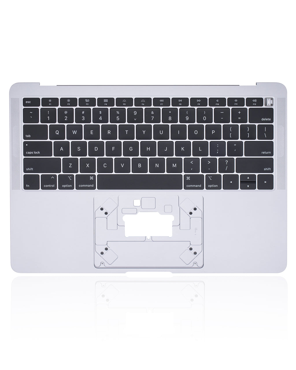 Top Case mit Keyboard (ANSI US) für MacBook Air 13" A1932 (2018-2019) (gebrauchter OEM-Ausbau, Qualität A) (Space Grau)