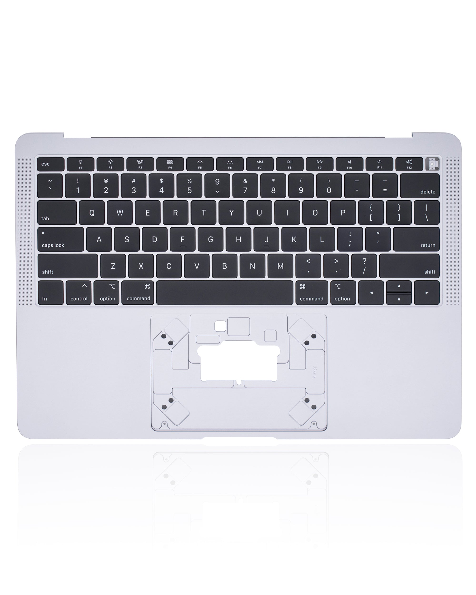 Top Case mit Keyboard (ANSI US) für MacBook Air 13" A1932 (2018-2019) (gebrauchter OEM-Ausbau, Qualität A) (Space Grau)