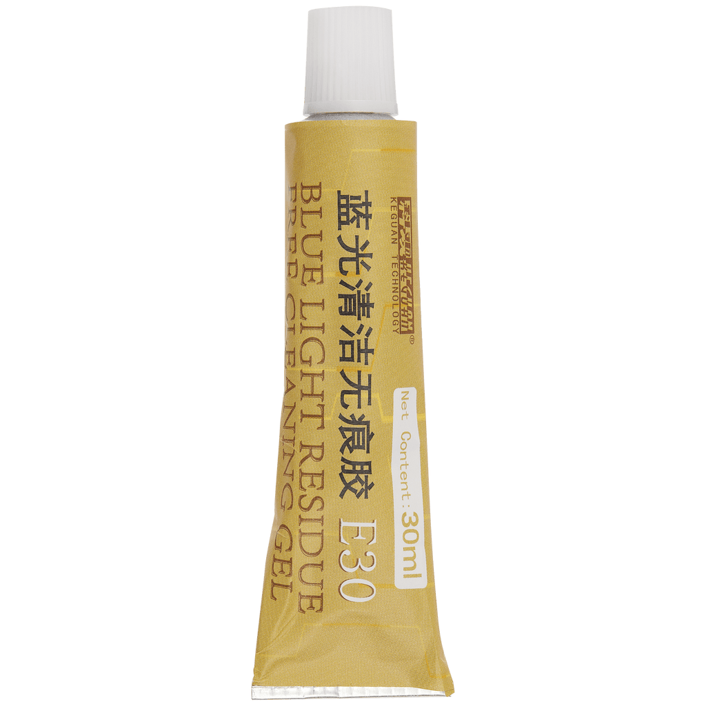 E30 Kamera Blaulicht spurenfreier Klebstoff-Reiniger (30 ml) (Keguan)