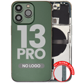 Backcover/Rahmen mit Small Parts für iPhone 13 Pro (EU / Global Version) (Aftermarket Plus) (Alpine Grün)