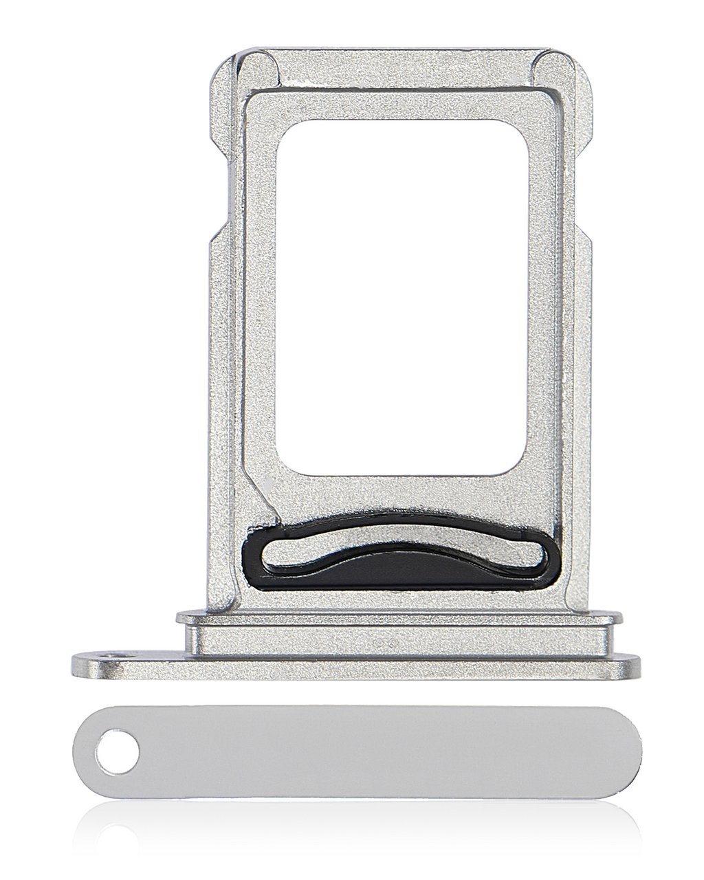 Dual SIM Card Tray for iPhone 14 Pro / 14 Pro Max (Silver)