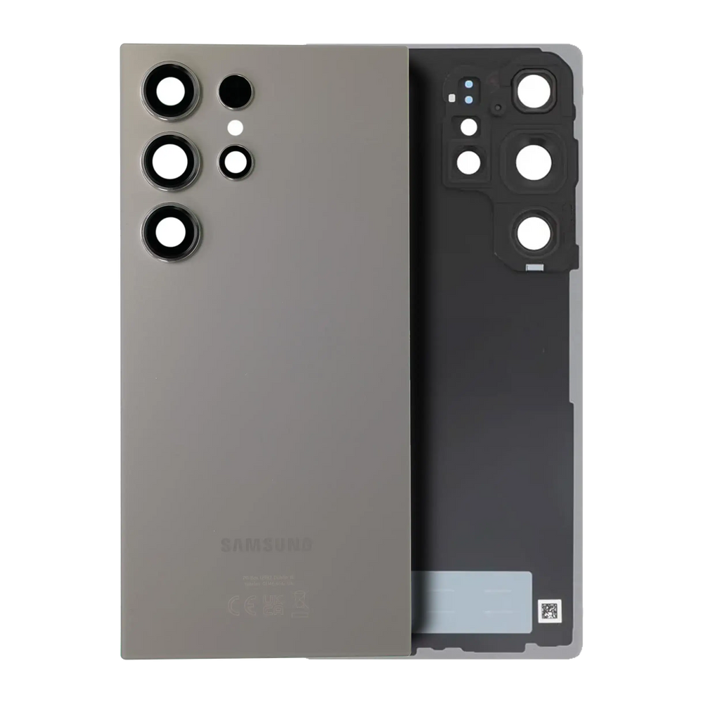 Back Cover with Camera Lens for Samsung Galaxy S25 Ultra 5G (Service Pack) (Titanium Gray)