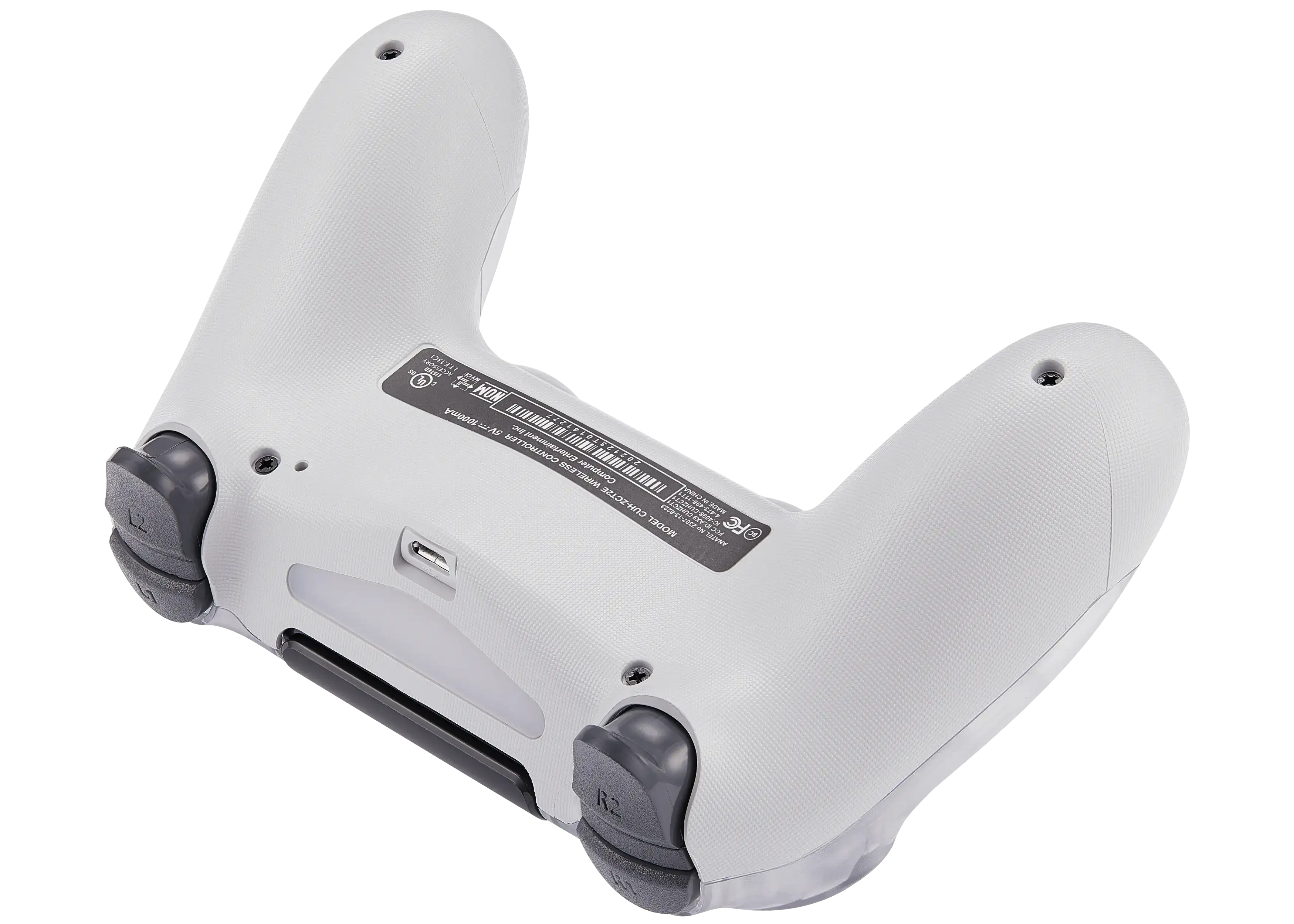 DoubleShock 4 Wired Controller für Playstation 4 (Crystal White)