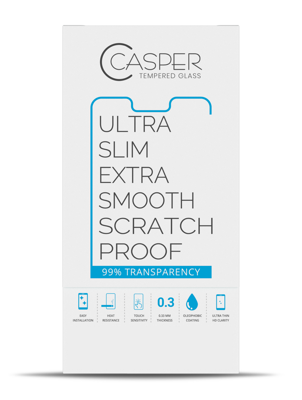 Casper Tempered Glass for iPhone 13 Mini (100 pieces) (Clear)