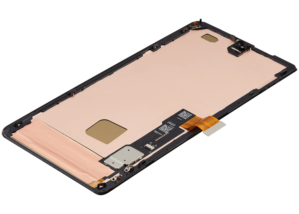OLED-Display mit Rahmen (Without Fingerprint Sensor) für Google Pixel 7 Pro (Aftermarket Plus / 120HZ) (Alle Farben)