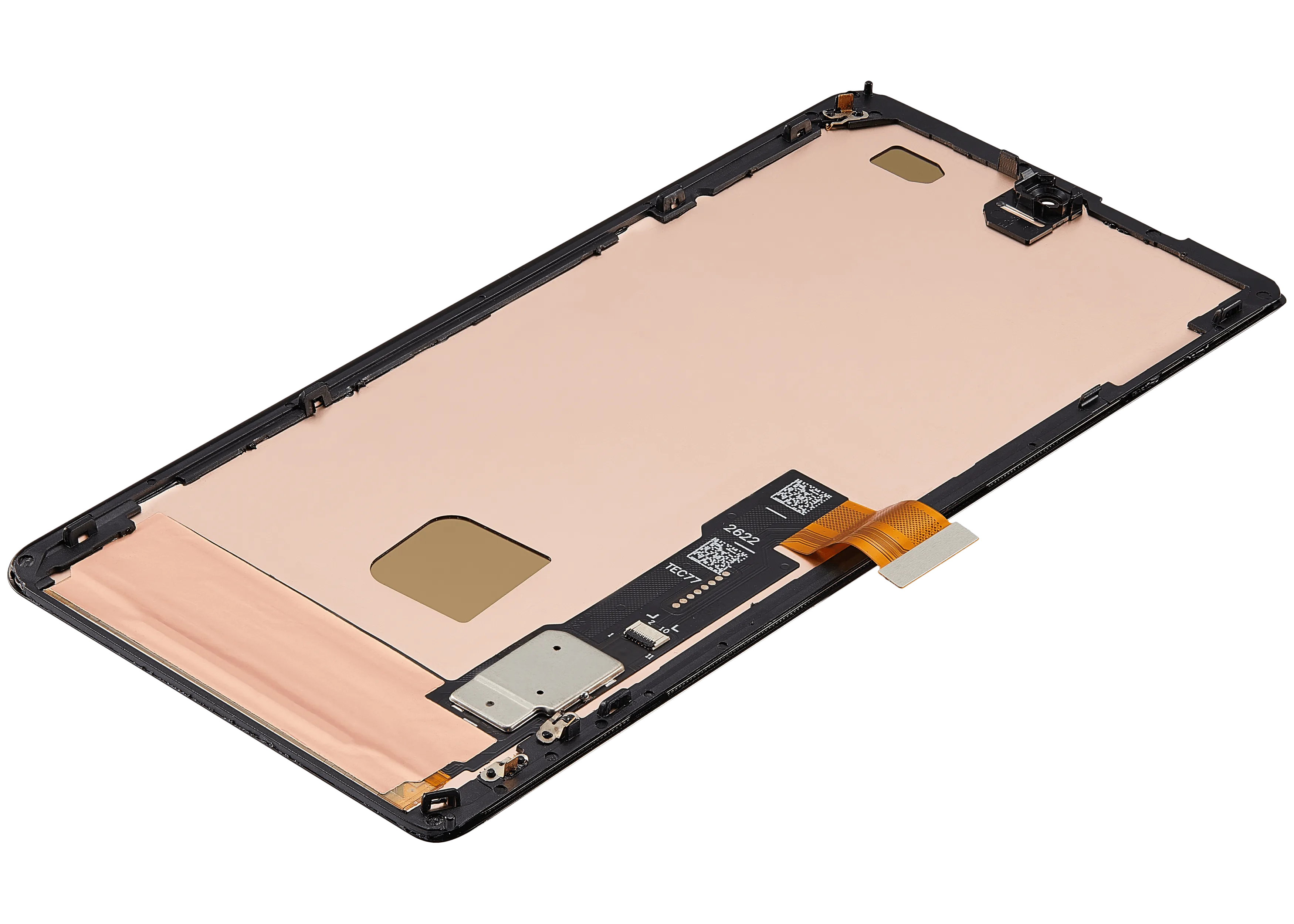 OLED-Display mit Rahmen (Without Fingerprint Sensor) für Google Pixel 7 Pro (Aftermarket Plus / 120HZ) (Alle Farben)