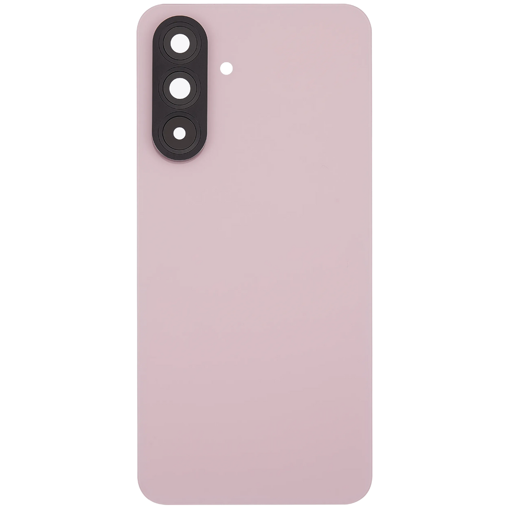 Backcover Glass mit Camera Lens für Samsung Galaxy A56 5G (A566 / 2025) (ohne Logo) (Aftermarket Plus) (Pink)
