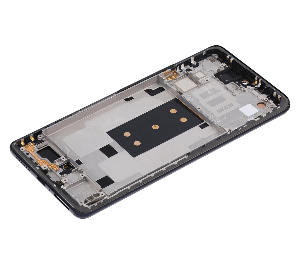 LCD-Display mit Rahmen für Xiaomi 11T (Aftermarket: Incell) (Meteorite Gray)
