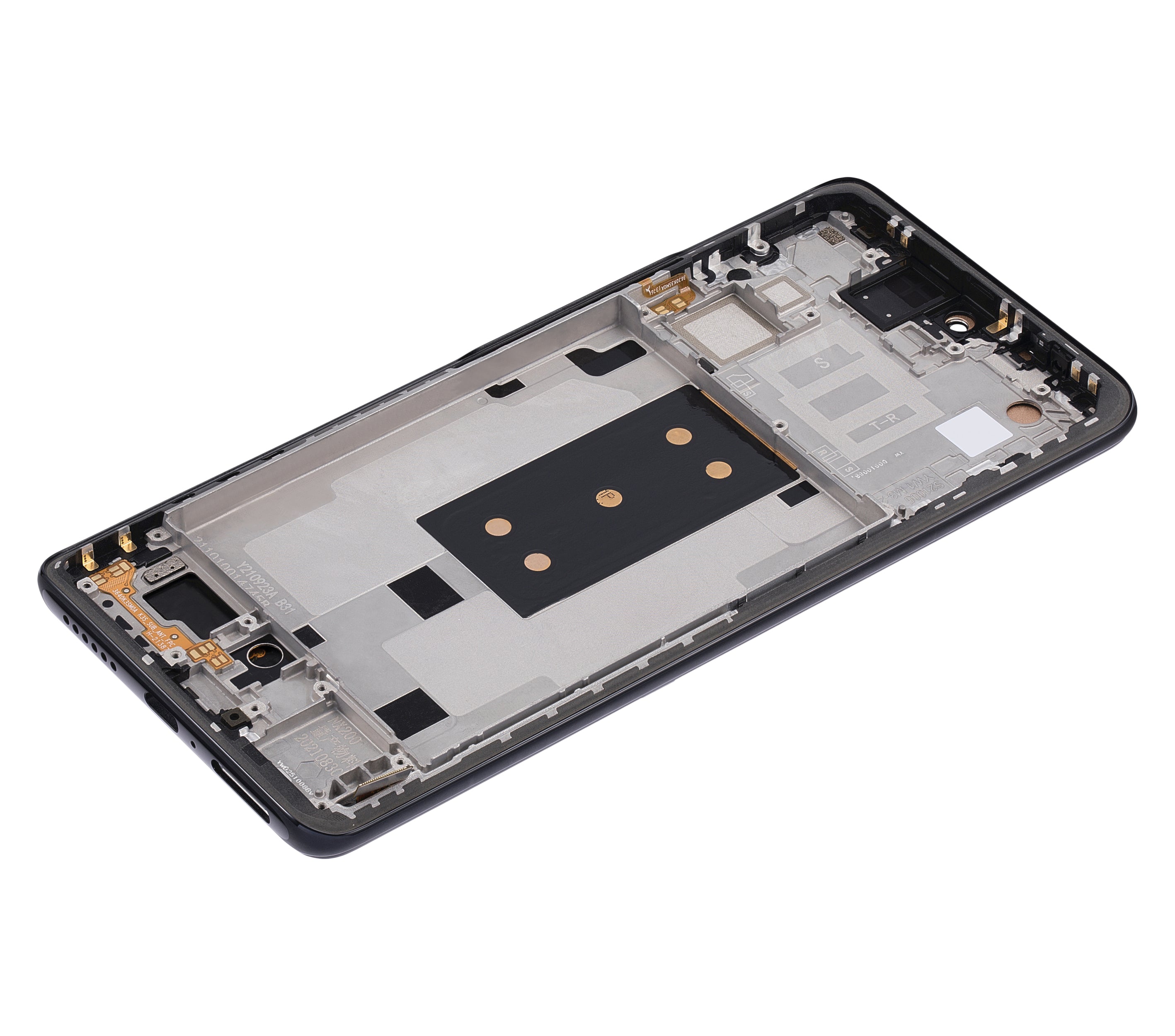 LCD-Display mit Rahmen für Xiaomi 11T (Aftermarket: Incell) (Meteorite Gray)