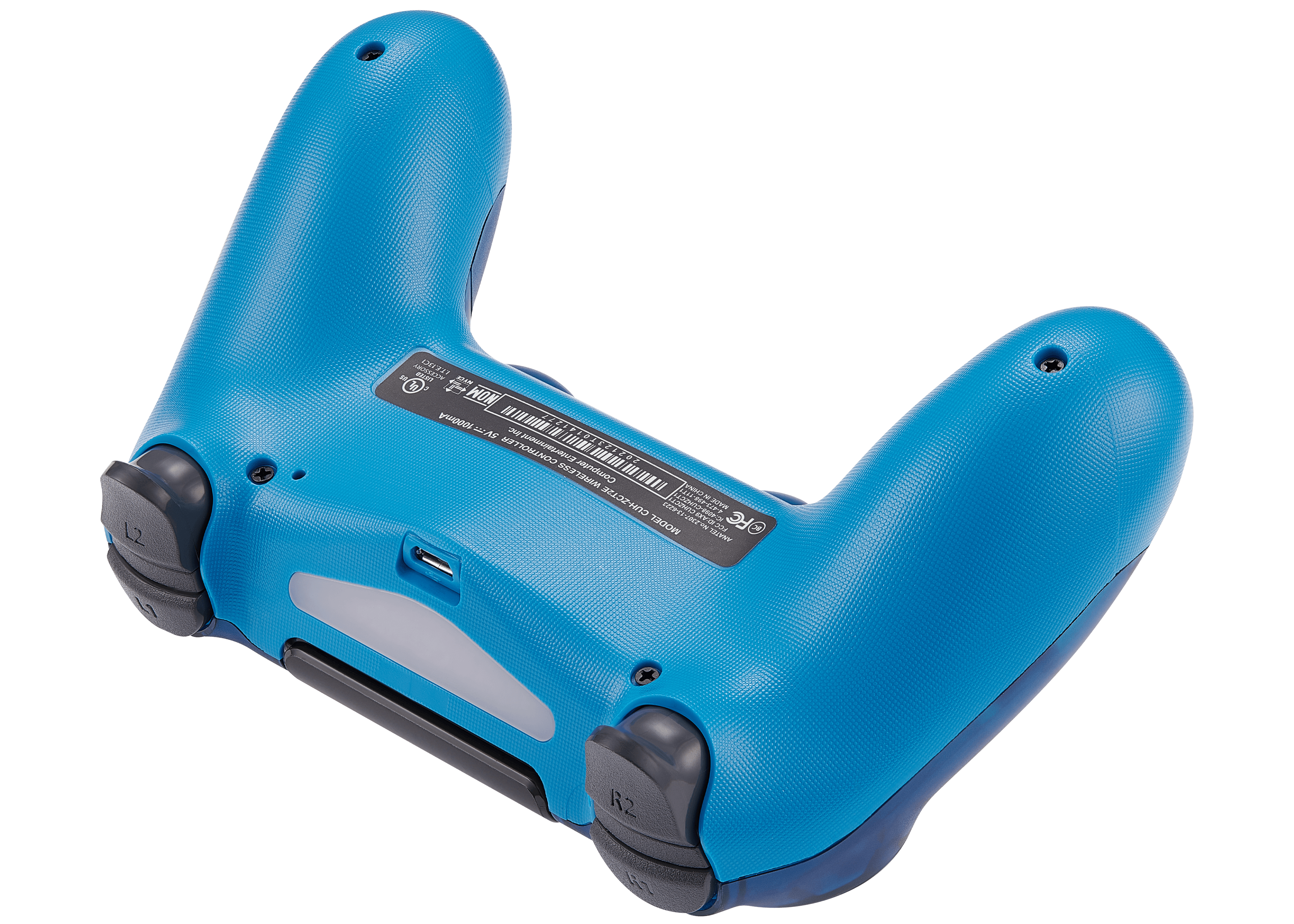 DoubleShock 4 Wired Controller für Playstation 4 (Crystal Blue)