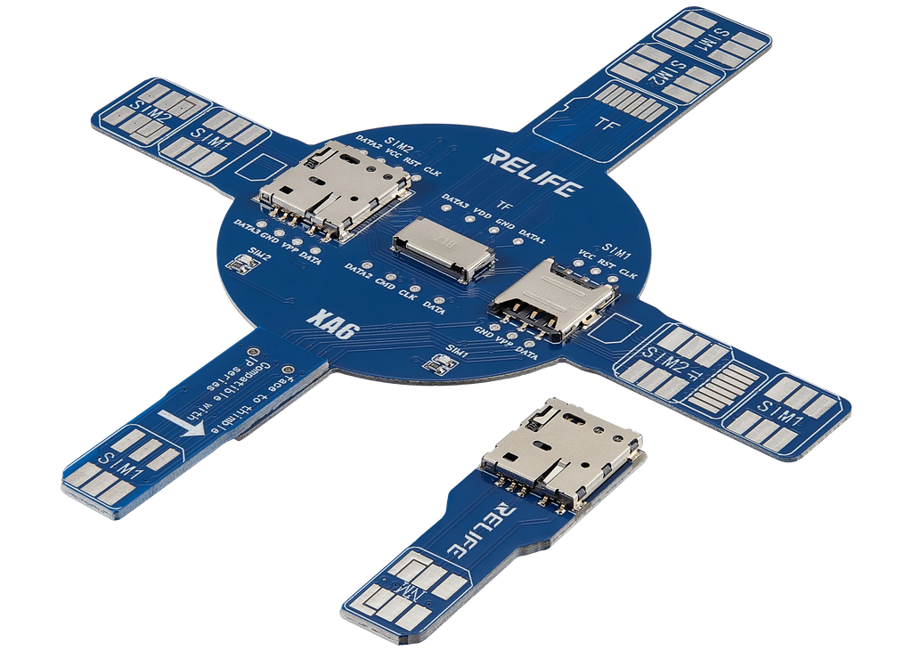 XA6 Dual SIM Card Signal Test Board (Relife)