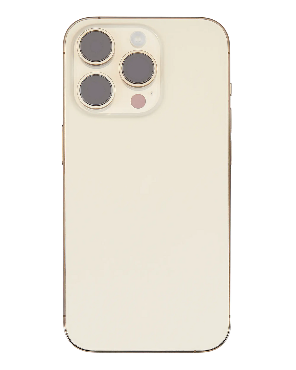 Backcover/Rahmen mit Small Parts für iPhone 14 Pro (EU / Global Version) (gebrauchter OEM-Ausbau, Qualität B) (Gold)