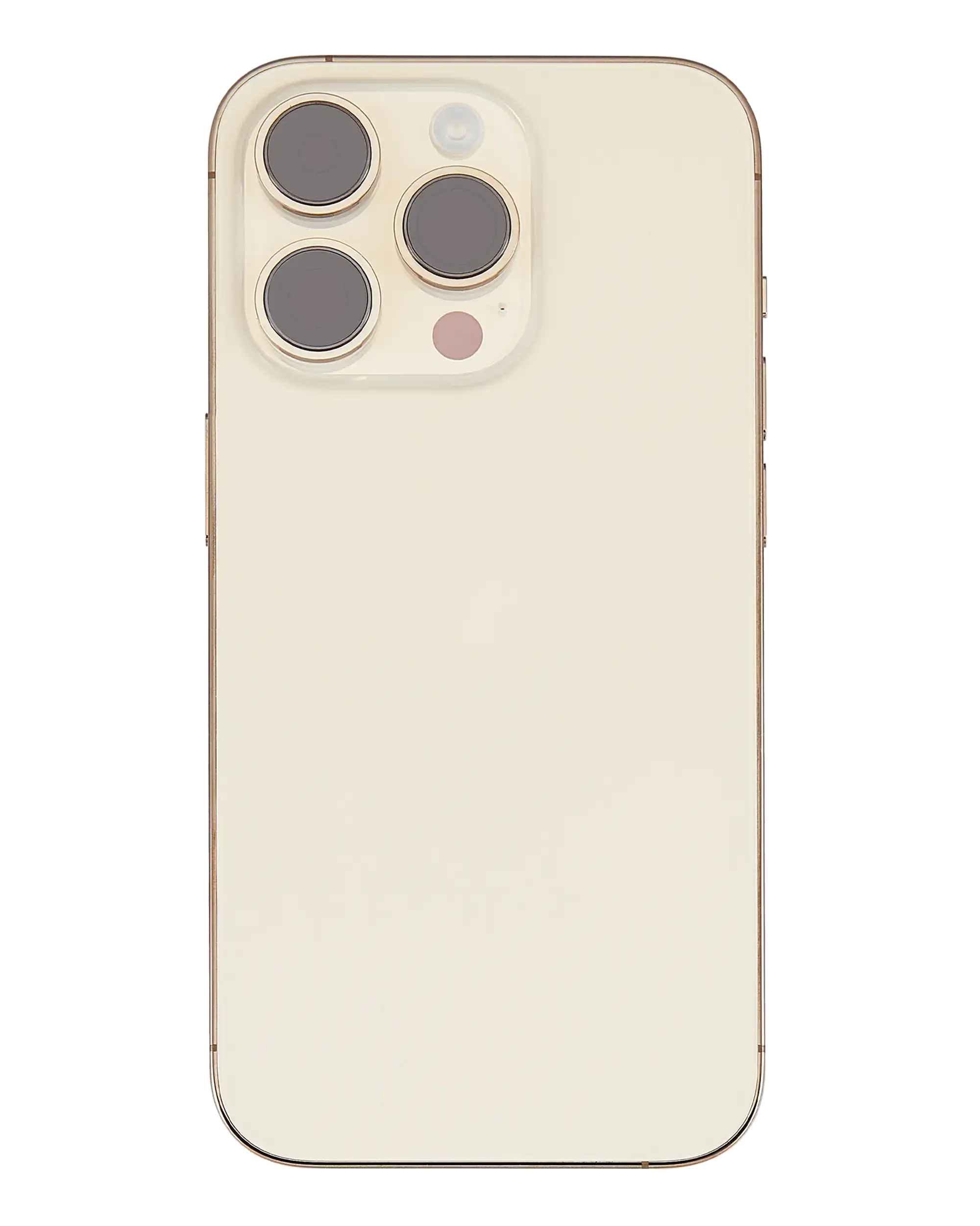 Backcover/Rahmen mit Small Parts für iPhone 14 Pro (EU / Global Version) (gebrauchter OEM-Ausbau, Qualität B) (Gold)