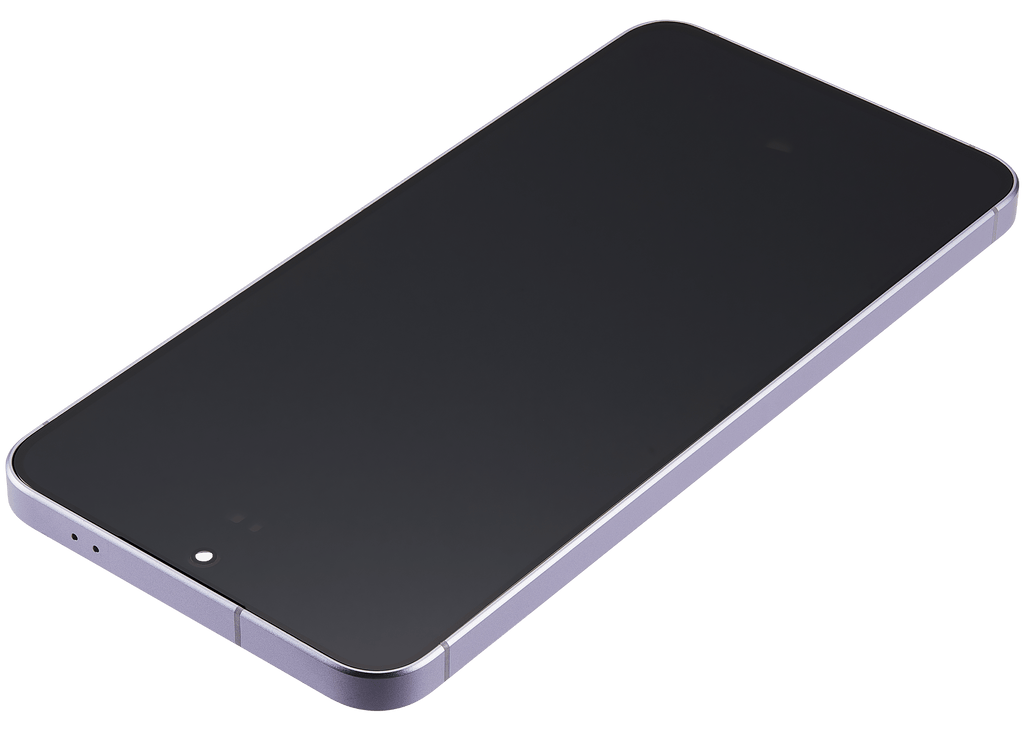 OLED-Display mit Rahmen für Samsung Galaxy A57 5G (A576 / 2026) (Refurbished) (Lilac)