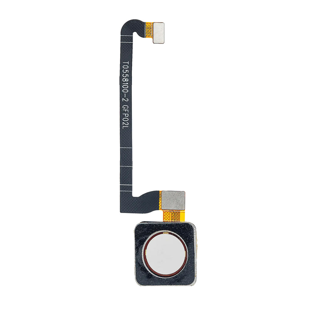 Home Button with Fingerprint Sensor for Google Pixel 3 (Original OEM) (Clearly White)