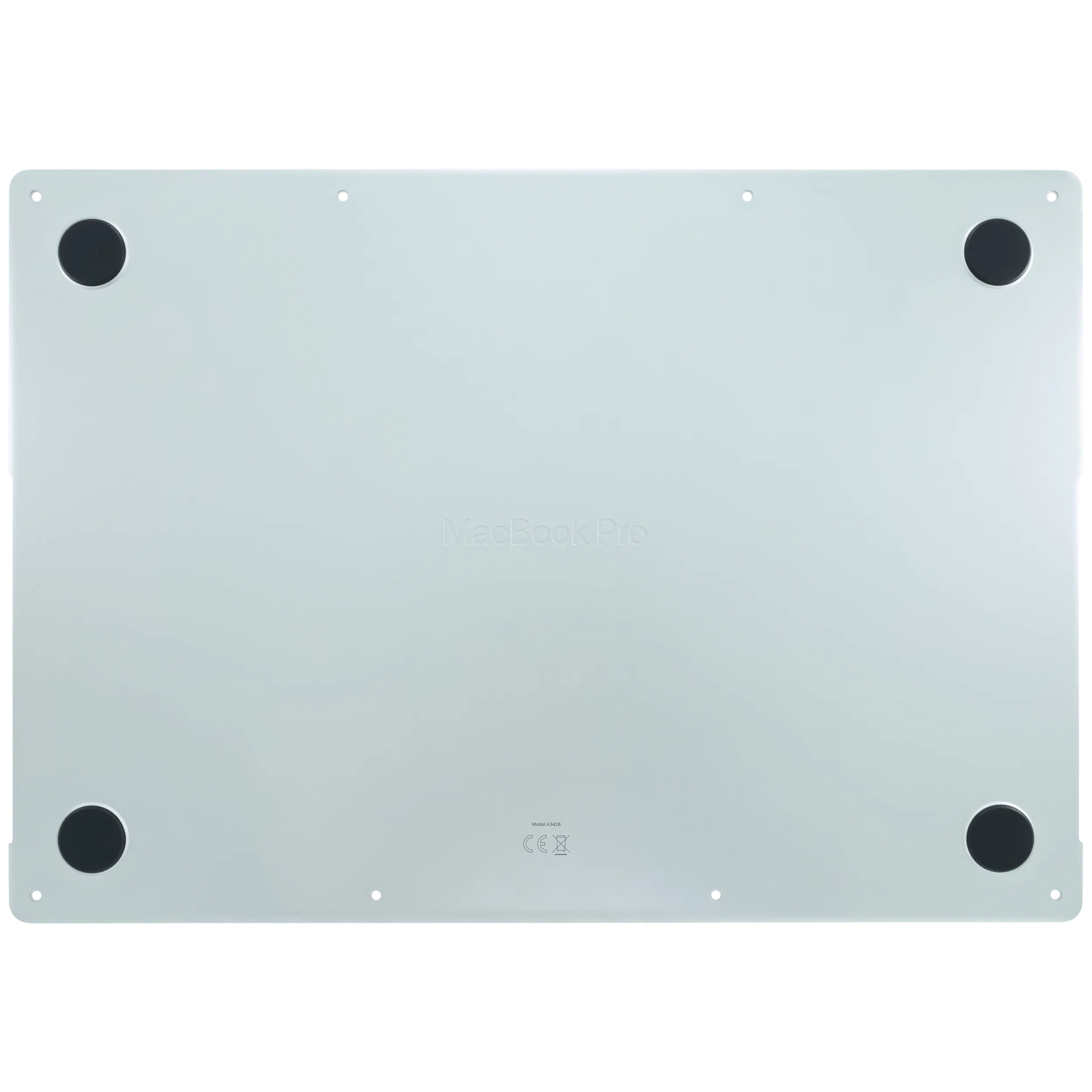 Bottom Case für MacBook Pro 14" A3427 (2026) (Original OEM) (Space Schwarz)