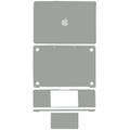 4in1 Skin für MacBook Pro 13 A2289 Space Grau