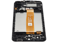LCD-Display mit Rahmen für Samsung Galaxy A12 (A125 / 2020) (Aftermarket Plus) (Alle Farben)