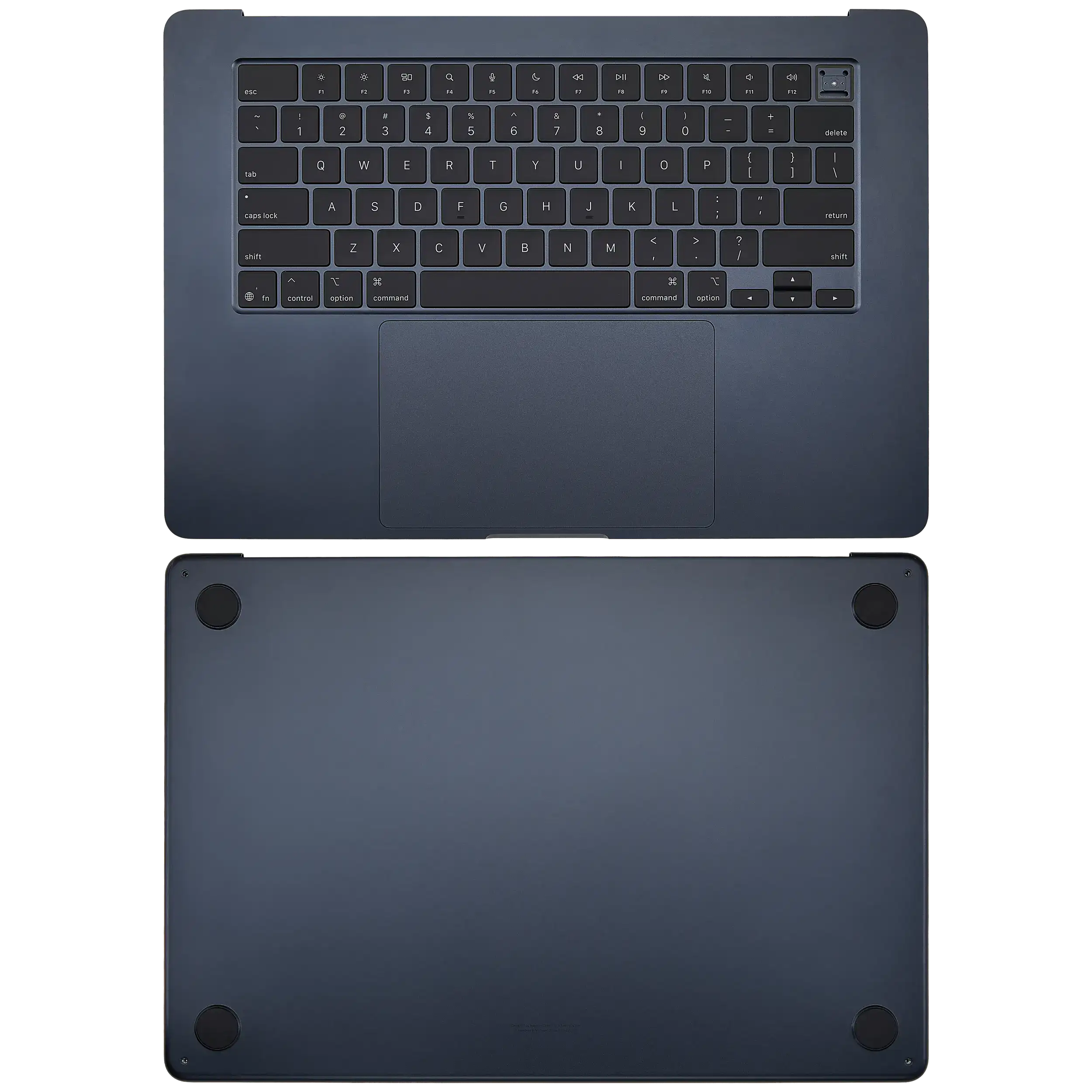Topcase mit Akku & Tastatur f. MacBook Air 15 A3241 2025 US Midnight gebraucht B
