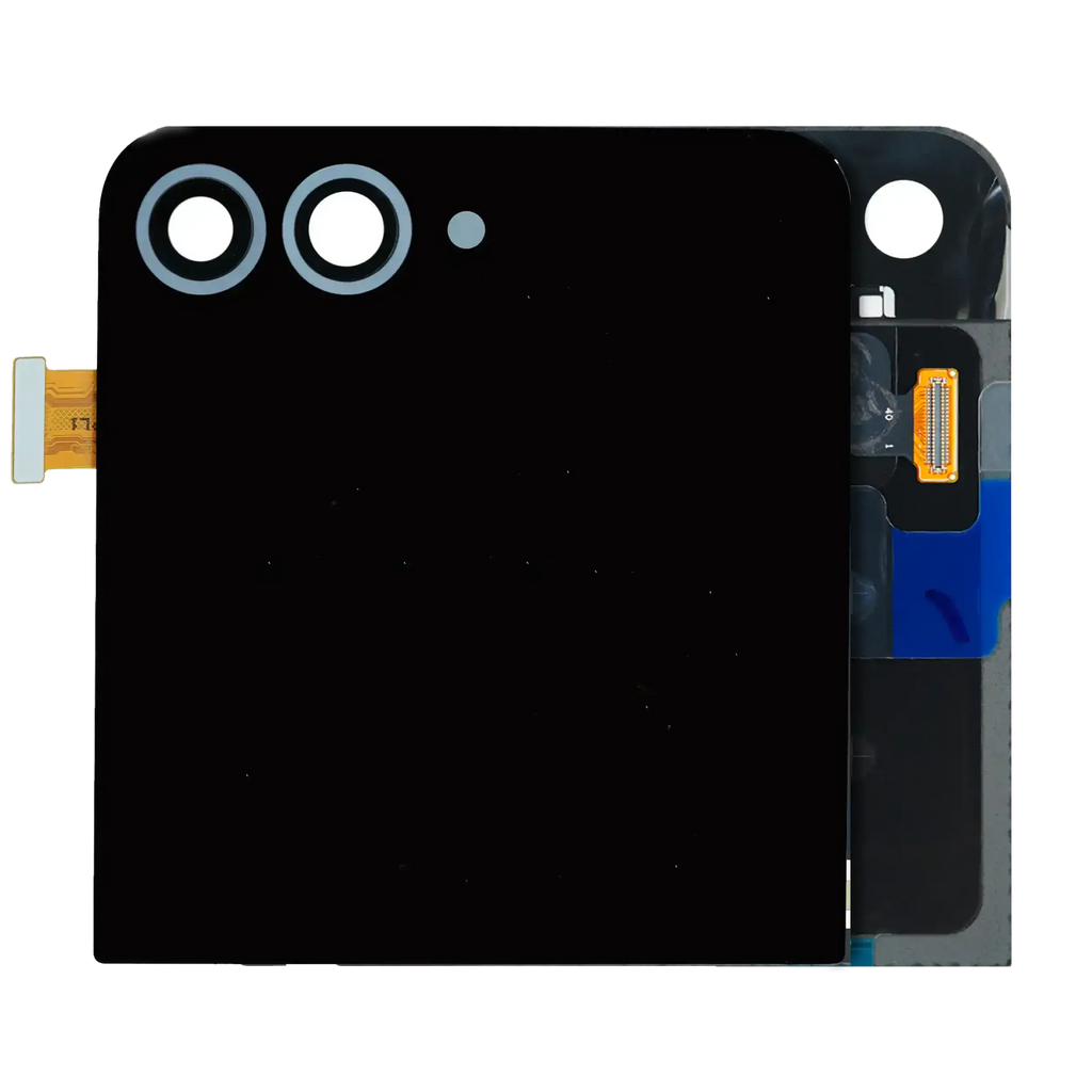 Outer OLED-Display für Samsung Galaxy Z Flip 6 5G (US & International) (gebrauchter OEM-Ausbau, Qualität B/C) (Blau)