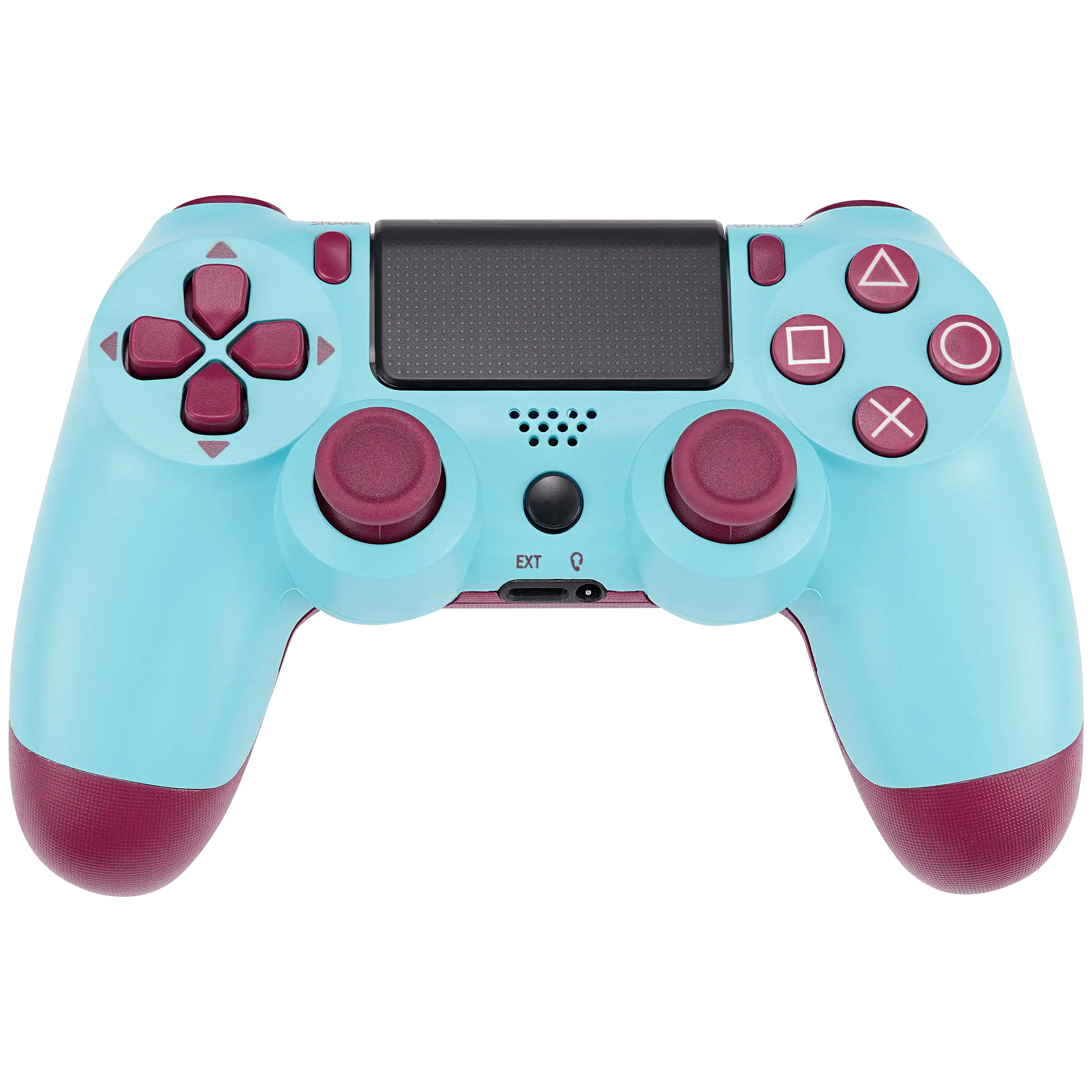 DoubleShock 4 Wired Controller für Playstation 4 (Berry Blue)