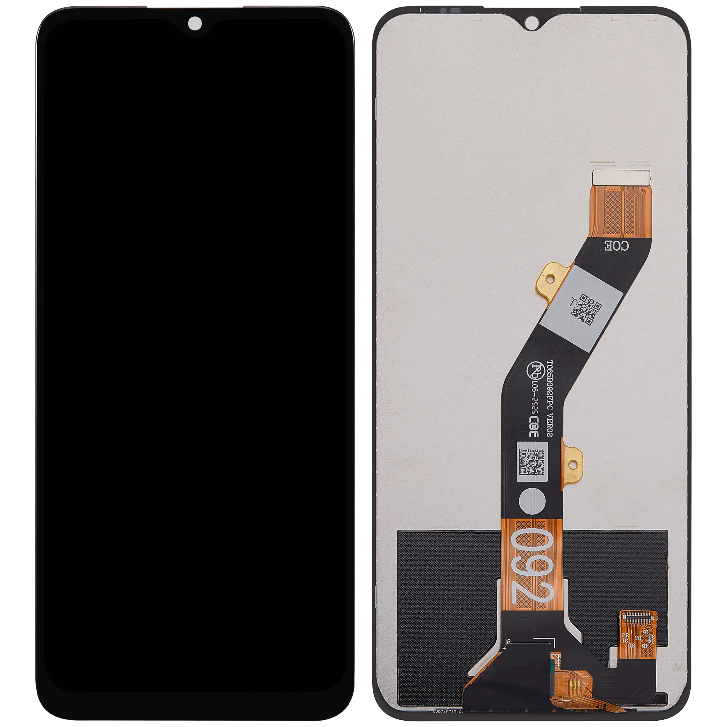 LCD-Display ohne Rahmen für Cricket lcon (2026) (U656AC) / AT&T Propel 3 5G (U656AA) (Refurbished) (Alle Farben)