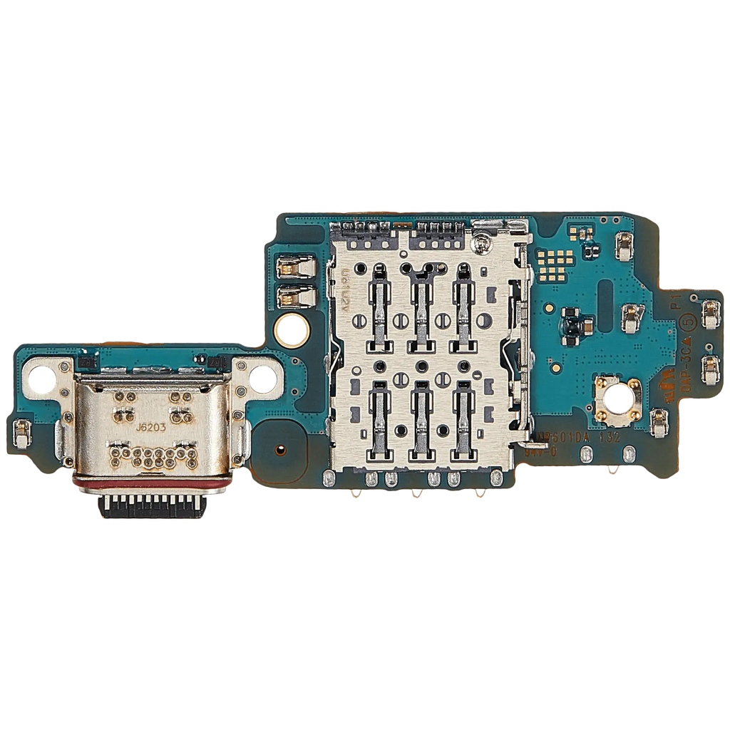 Ladebuchse Board mit Sim Card Reader für Samsung Galaxy S26 Ultra (S948O) (Dual Card Version) (Premium)