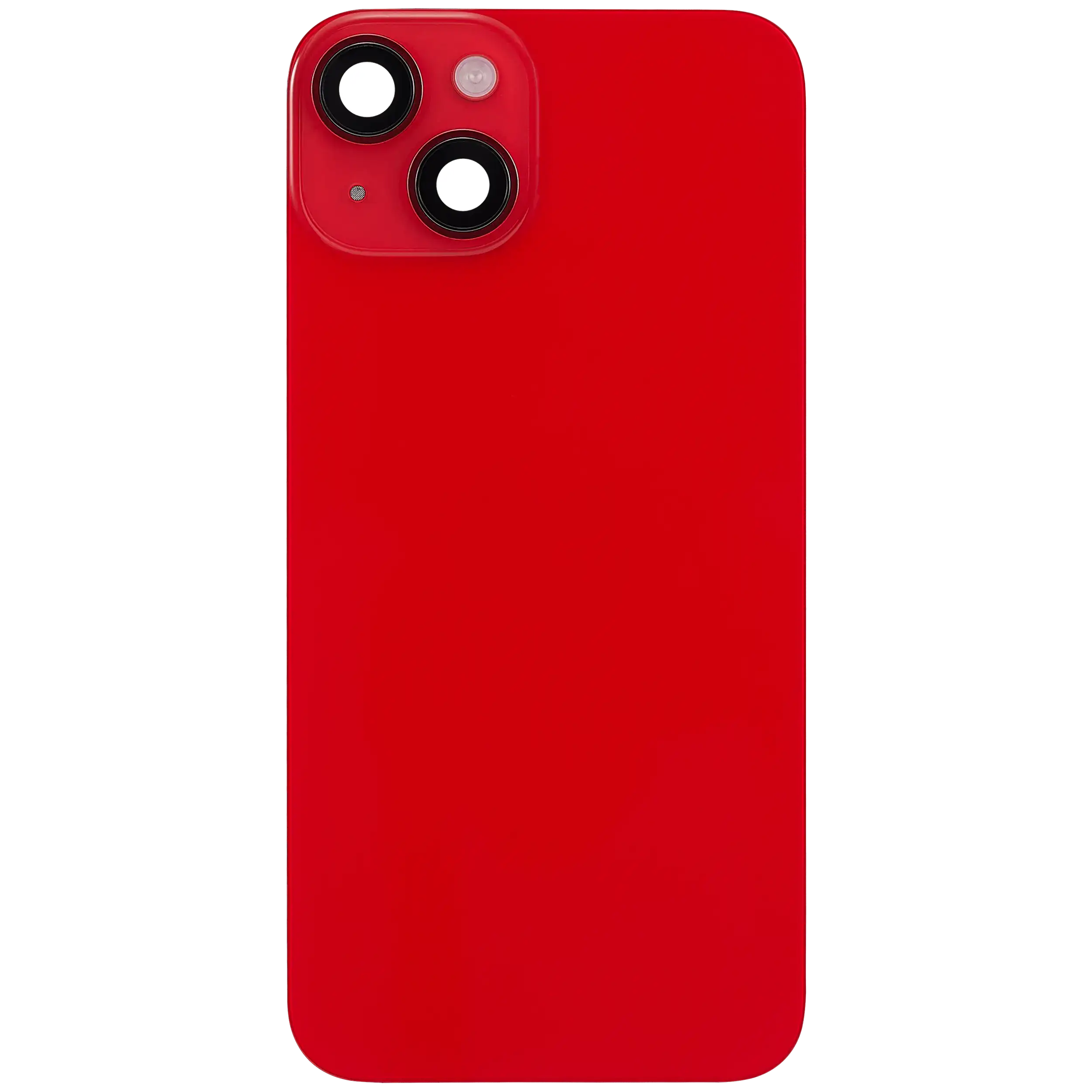 Backcover mit MagSafe Magnet & NFC & Blitz-Flexkabel für iPhone 14 (gebrauchter OEM-Ausbau, Qualität A) (Rot)