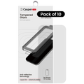 Casper Snap Gehärtetes Glas für iPhone 15 Pro Max (10 Pack, AR Clear)