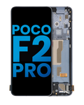 LCD Display with Frame for Xiaomi Poco F2 Pro / Redmi K30 Pro (Incell Refurbished) (Cyber Gray)