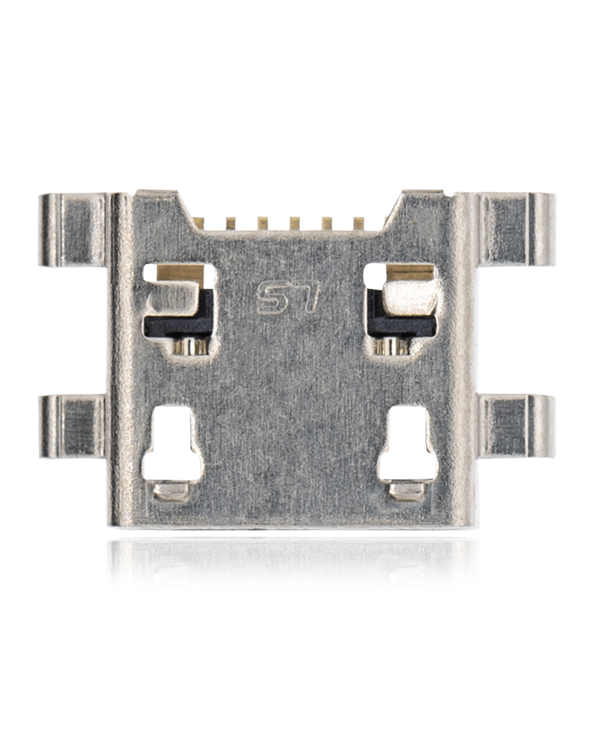 Ladebuchse, Lötarbeit erforderlich - 07 Pin - Micro B - 4 Ankerpunkte (C209)