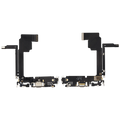 Ladebuchse Flex Cable für iPhone 15 Pro Max (gebrauchter OEM-Ausbau) (Natural Titanium)