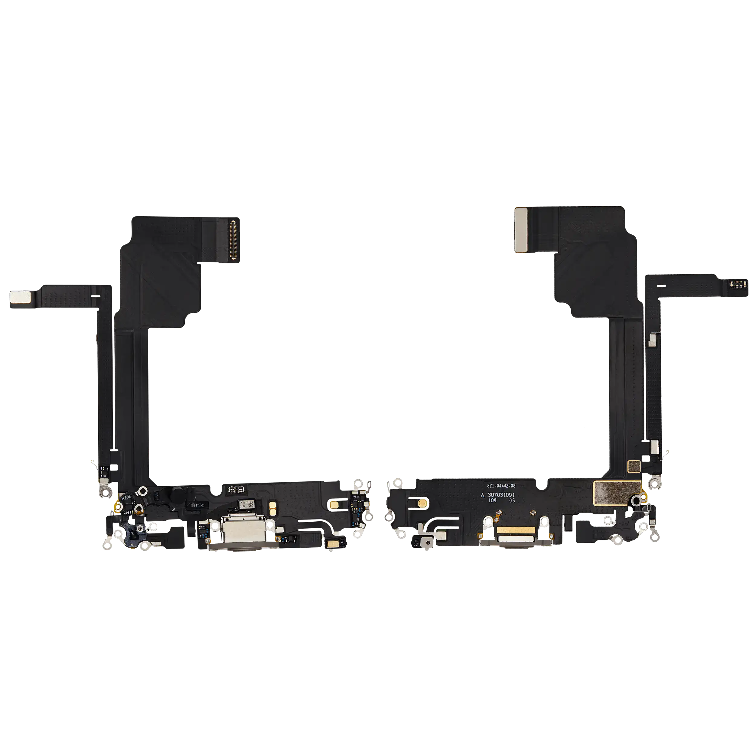 Ladebuchse Flex Cable für iPhone 15 Pro Max (gebrauchter OEM-Ausbau) (Natural Titanium)