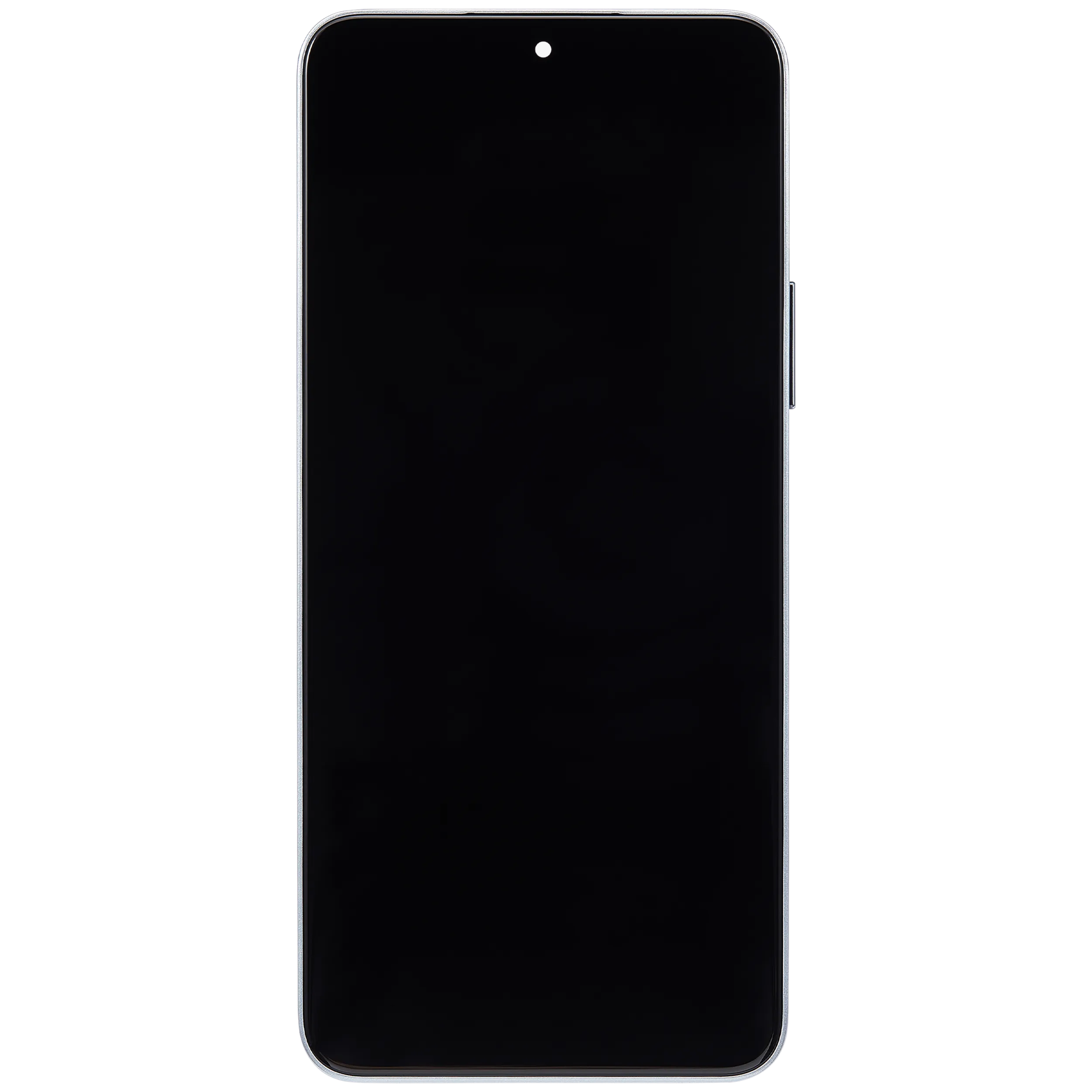LCD-Display mit Rahmen für Honor X8A / X50i / 90 Lite (Refurbished) (Titanium Silber)