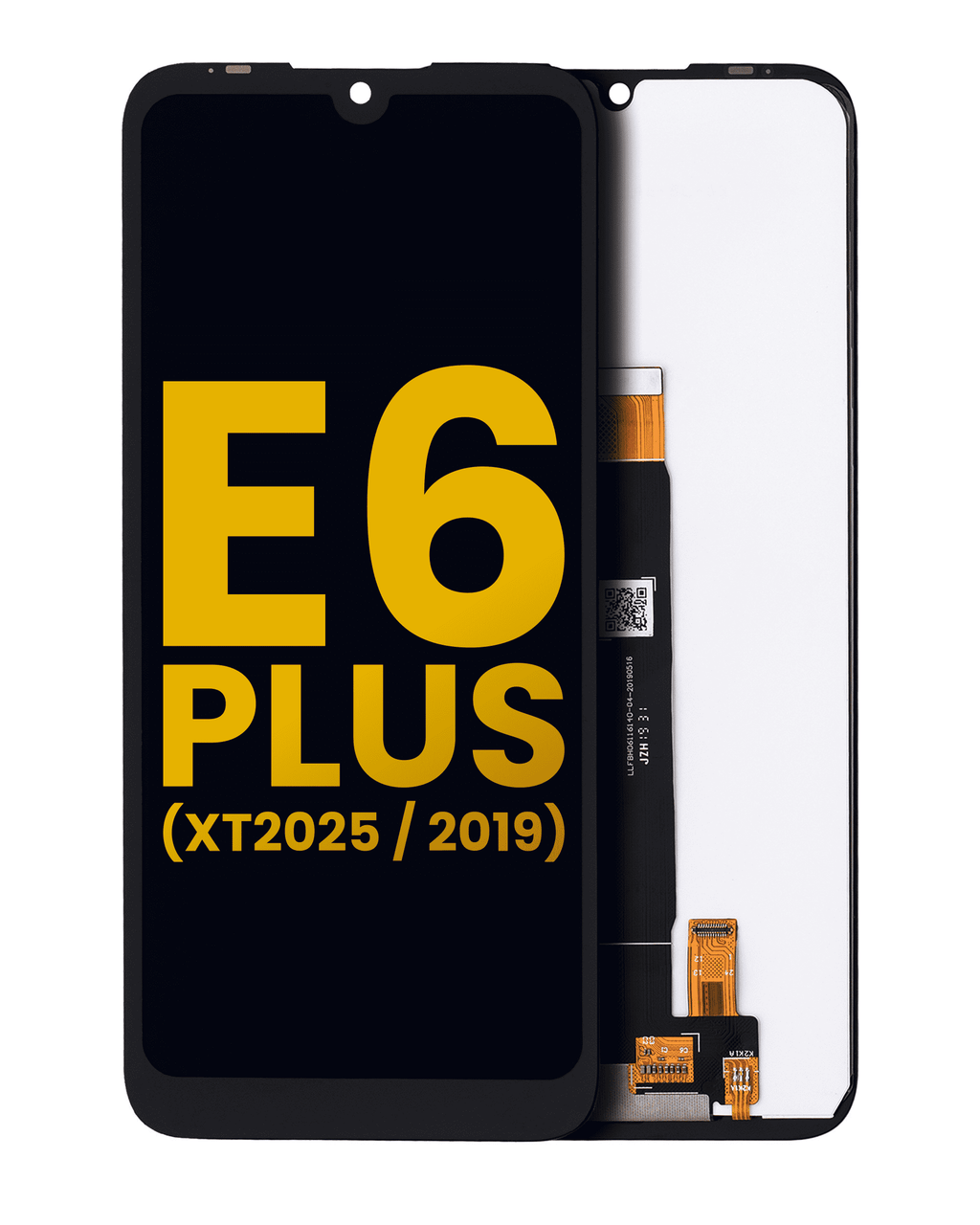 LCD-Display ohne Rahmen für Motorola Moto E6 Plus Generalüberholt