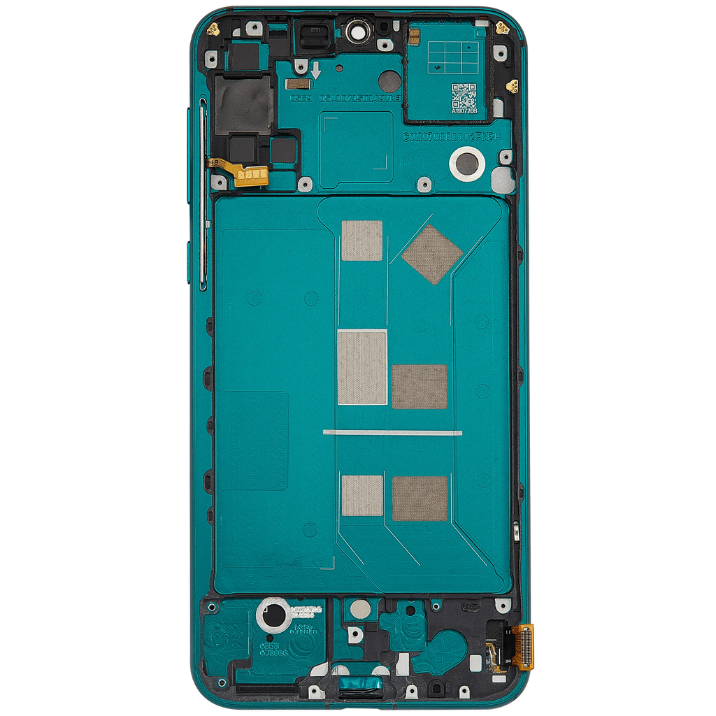 OLED-Display mit Rahmen für Huawei Nova 5 (2019) / Nova 5 Pro (2019) (Refurbished) (Grün)