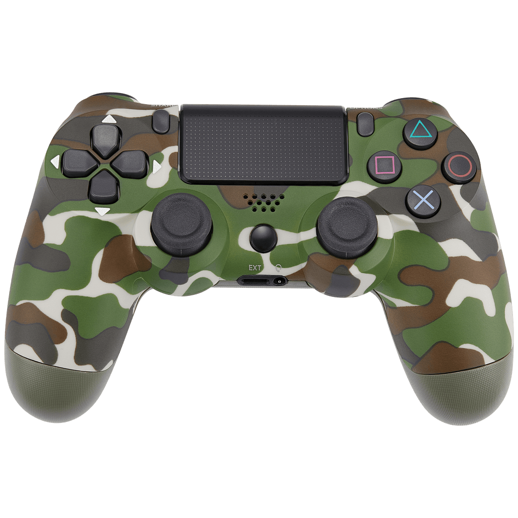 DoubleShock 4 Wired Controller für Playstation 4 (Green Camo)