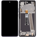LCD-Display mit Rahmen für Motorola Moto G Power 5G (XT2617 / 2026) (Refurbished) (Evening Blue)