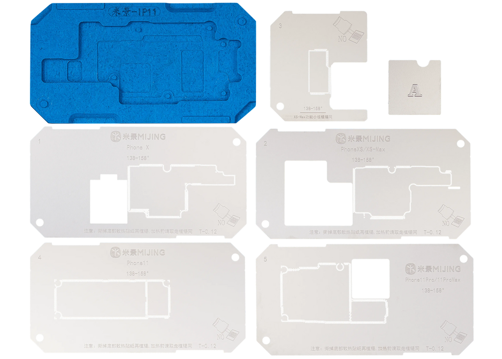 Z20MAX 30in1 Mittelschicht Planting Tin Platform Kit für iPhone 11-17 Series (MiJing)